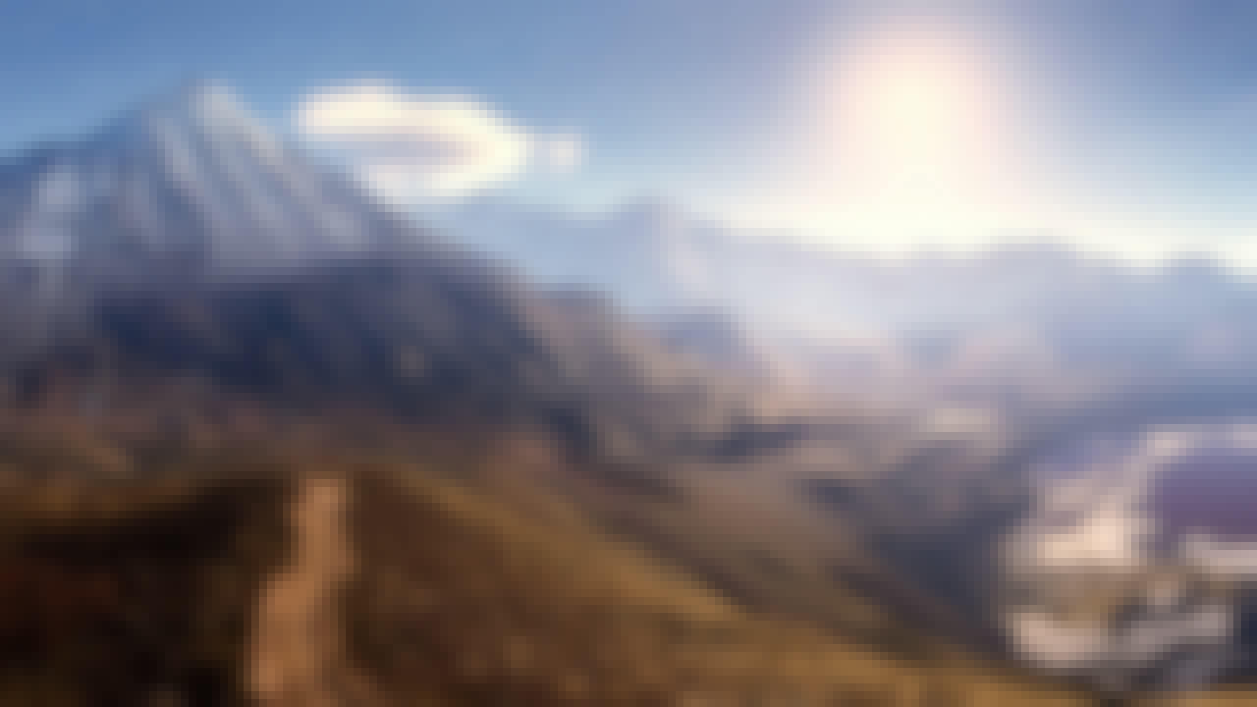 Extract of the game : mountains landscape