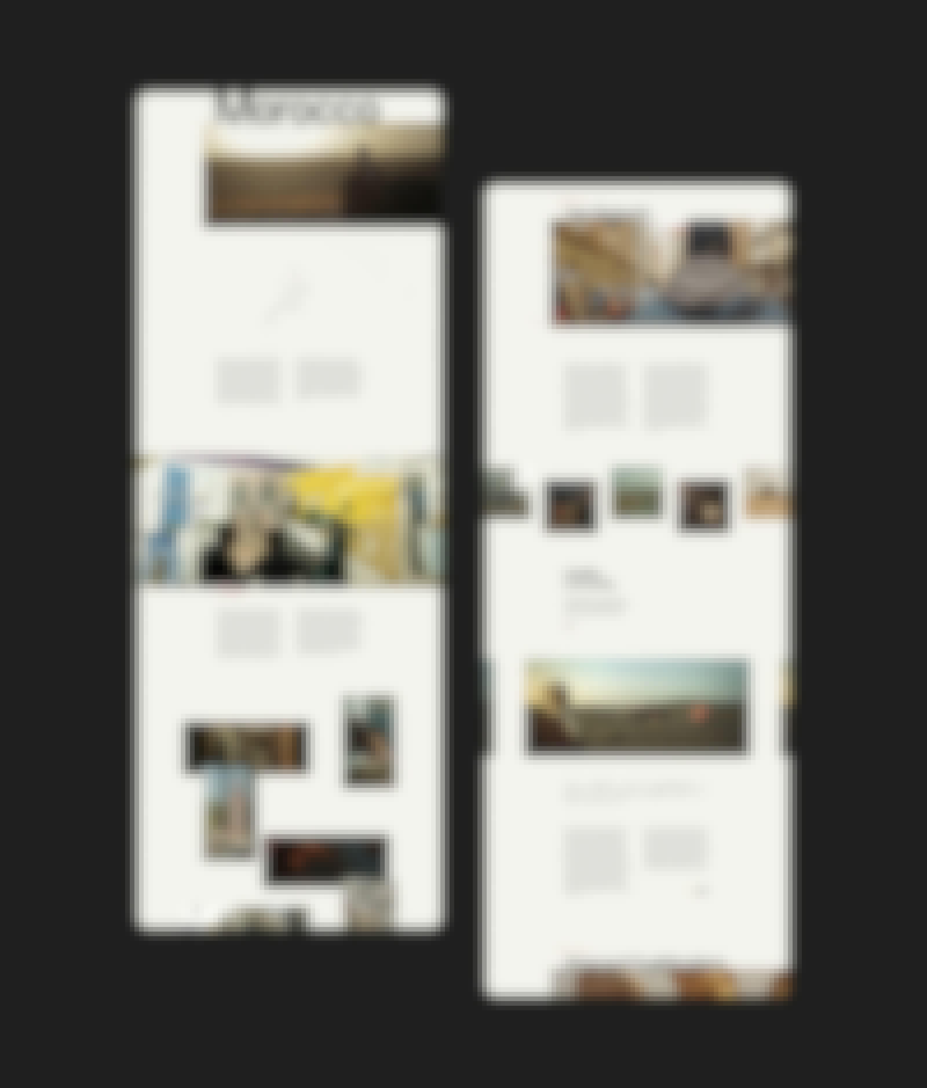 Extracts of the website - Morocco pages