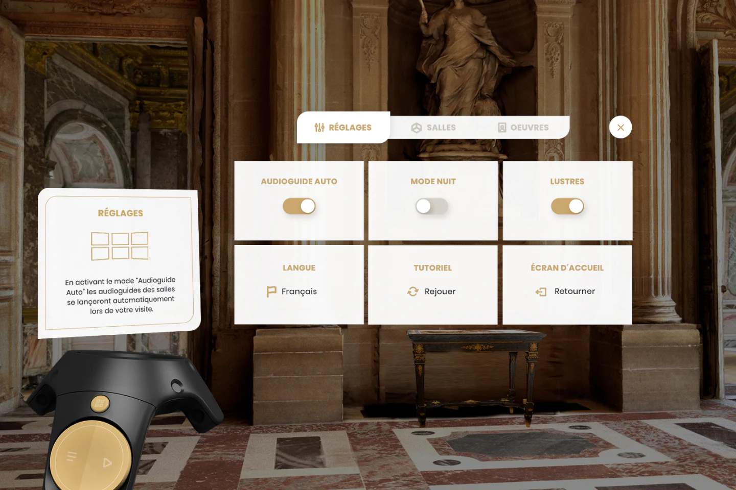 Virtual tour of Versailles