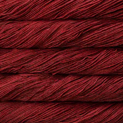 Picture of Brisa Cherry Red: Rich deep cherry red yarn with subtle burgundy and dark crimson tones