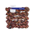 Picture of Malabrigo Ultimate Sock Minis Fulgor: Brown and orange colorway