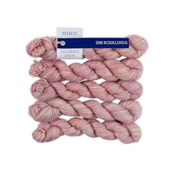 Picture of Malabrigo Ultimate Sock Minis Rosalinda: Pink and rose colorway
