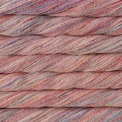 Picture of Malabrigo Torzal Rosalinda: Torzal skein in a tonal colorway with soft, muted dusty rose and pink tones