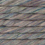 Picture of Malabrigo Torzal Arapey: Torzal skein in a variegated colorway with muted coral, grey-green, and dusty blue tones