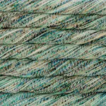 Picture of Malabrigo Torzal Sea Horse: Torzal skein in a variegated colorway with muted teal, sage green, and grey-blue tones