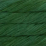 Picture of Malabrigo Chunky Verde Adriana: Chunky skein in a tonal colorway with deep forest green and dark hunter green tones with cool black-green undertones