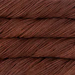 Picture of Malabrigo Chunky Marron Oscuro: A dark, earthy maroon-brown yarn with deep reddish undertones