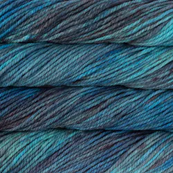 Picture of Malabrigo Chunky Under the Sea: Blue and teal variegated yarn colorway