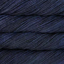 Picture of Malabrigo Chunky Paris Night: Deep navy blue variegated yarn colorway