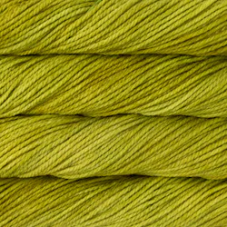 Picture of Malabrigo Chunky Lettuce: A soft, muted light green yarn with pale sage and pale celery tones