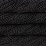 Picture of Malabrigo Chunky Black Forest: A very dark charcoal-black yarn with subtle deep brown undertones