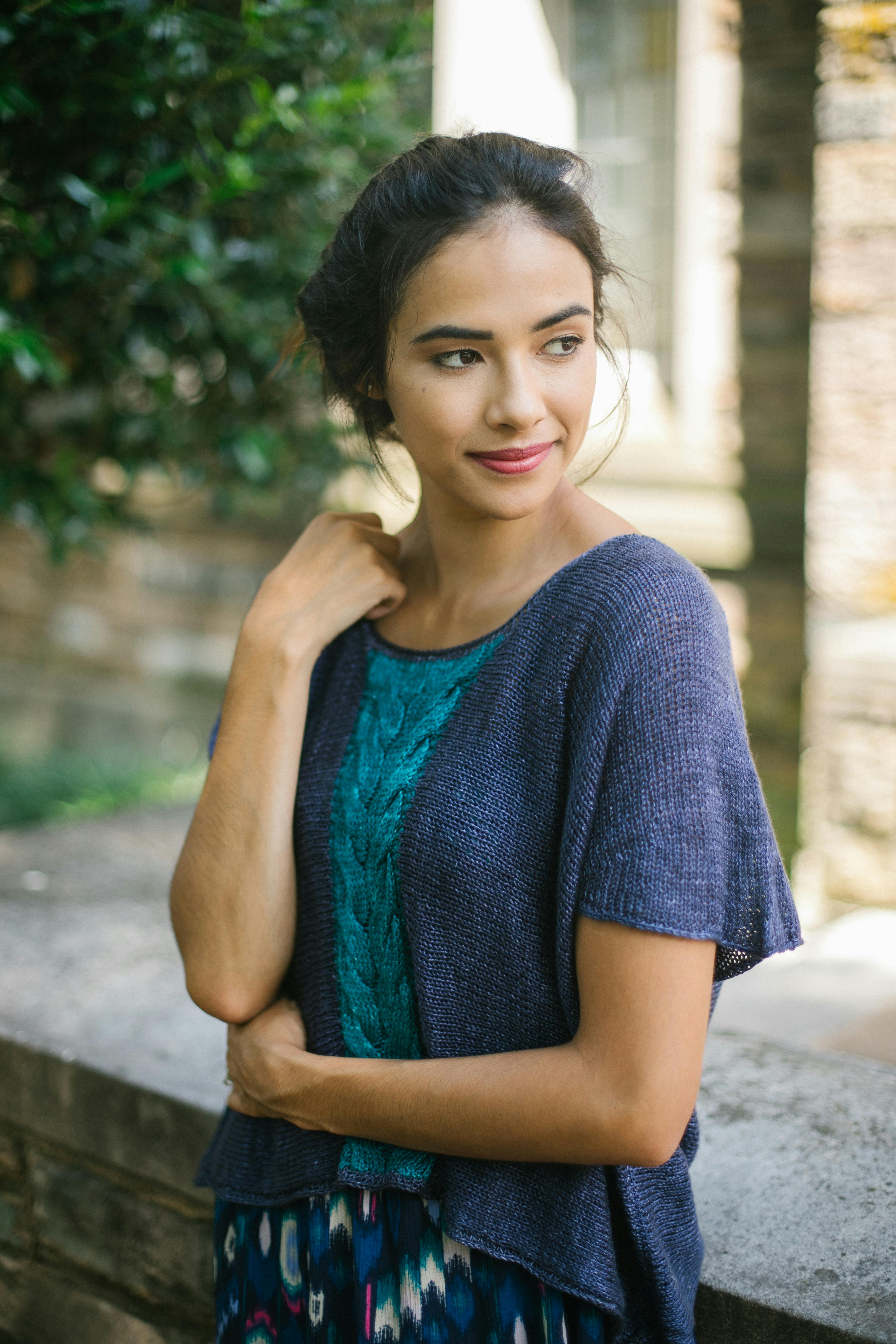 Avante top knitted in Mora
