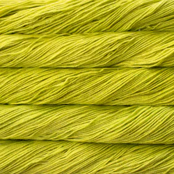 Picture of Brisa Apple Green: Bright chartreuse-green yarn with subtle lime and yellow-olive undertones