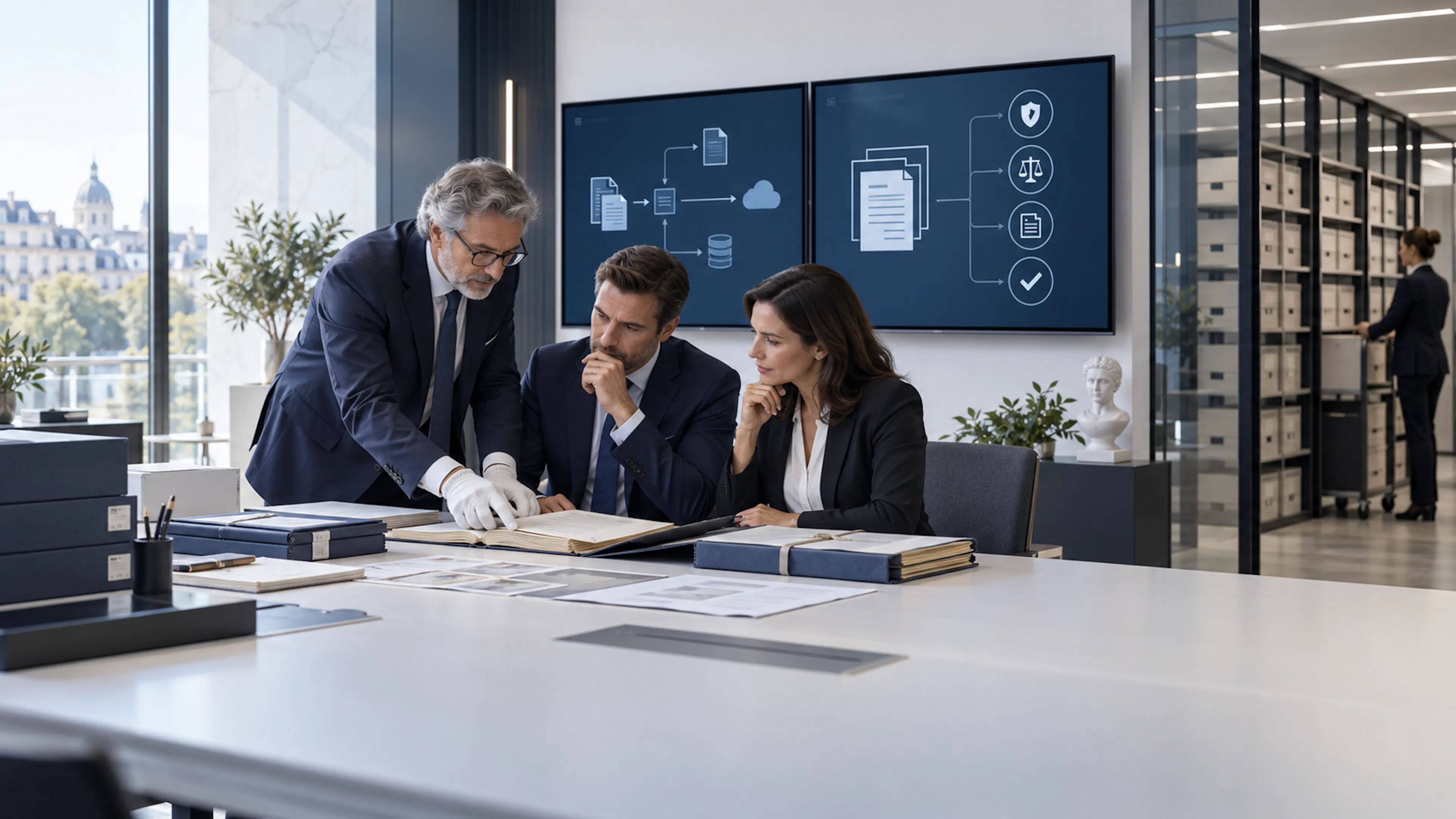 Consulting documentaire avant un projet de numérisation d’archives en entreprise