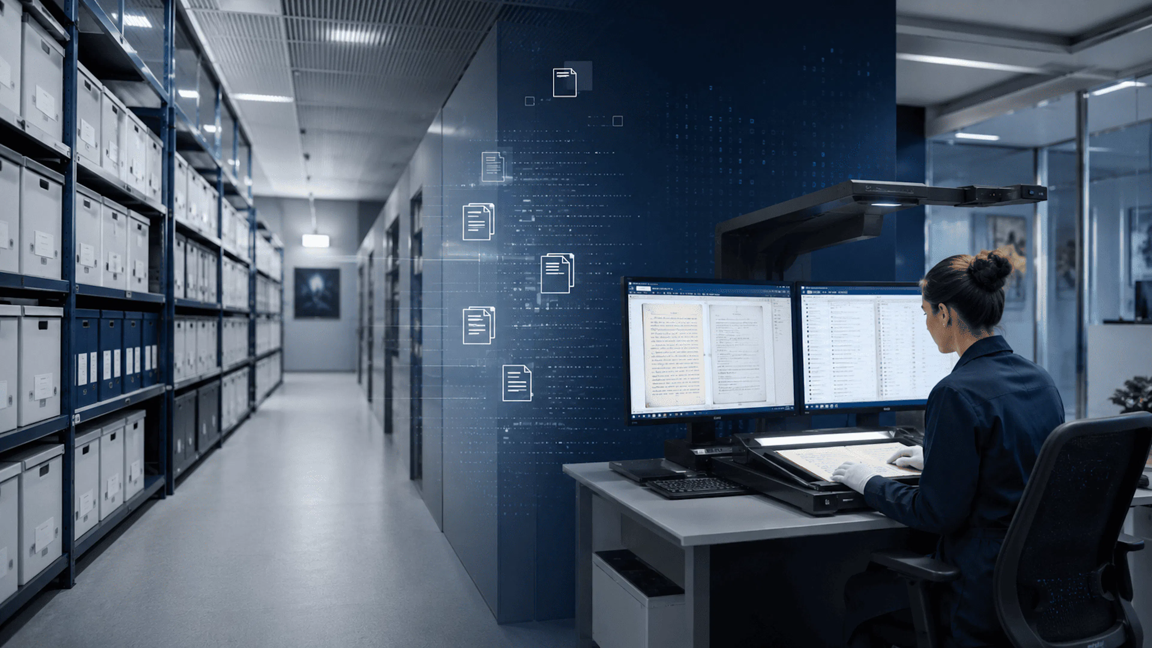 Archivage physique avant numérisation dans un projet de dématérialisation progressive d’entreprise
