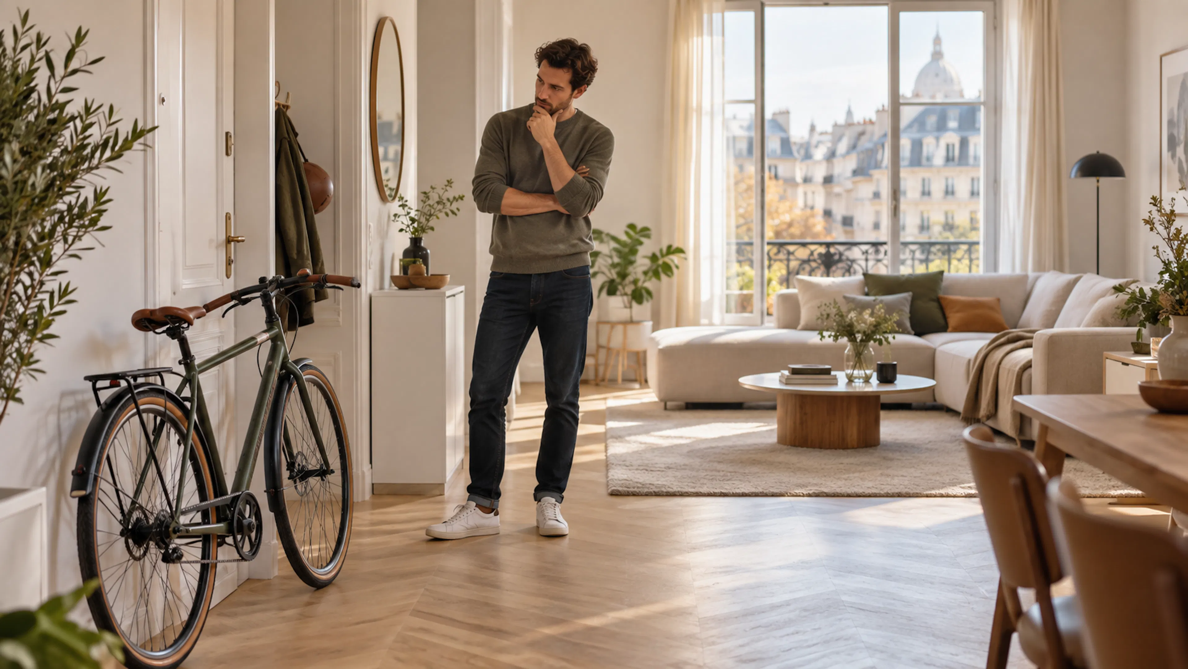 Stocker son vélo en appartement à Paris sans encombrer son entrée ni son espace de vie