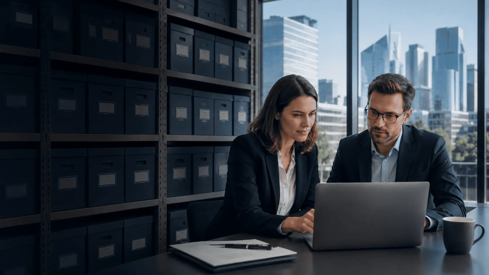 Externaliser archives entreprise Paris avec inventaire en ligne et stockage sécurisé