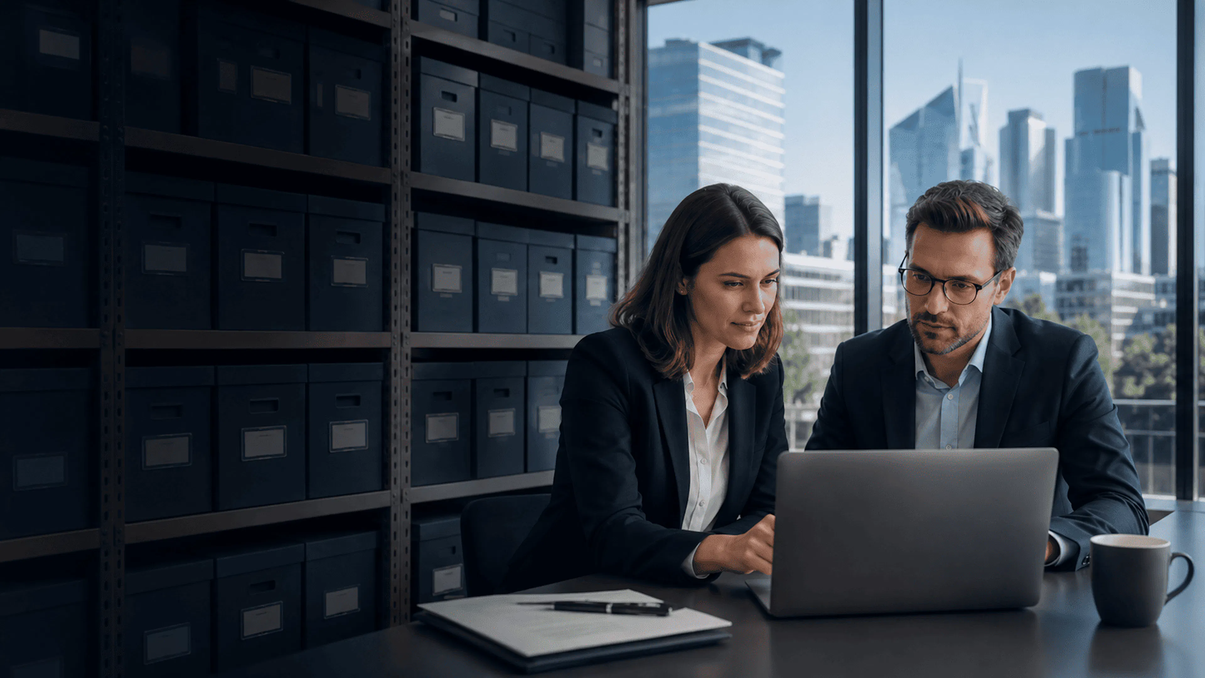 Externaliser archives entreprise Paris avec inventaire en ligne et stockage sécurisé