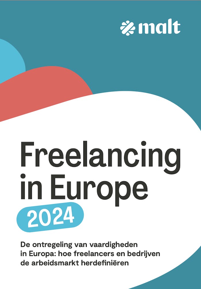 Freelancing In Europe voorkant e-book