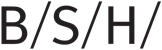 logo b/s/h