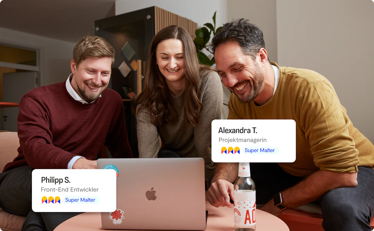 super malter freelancers working together