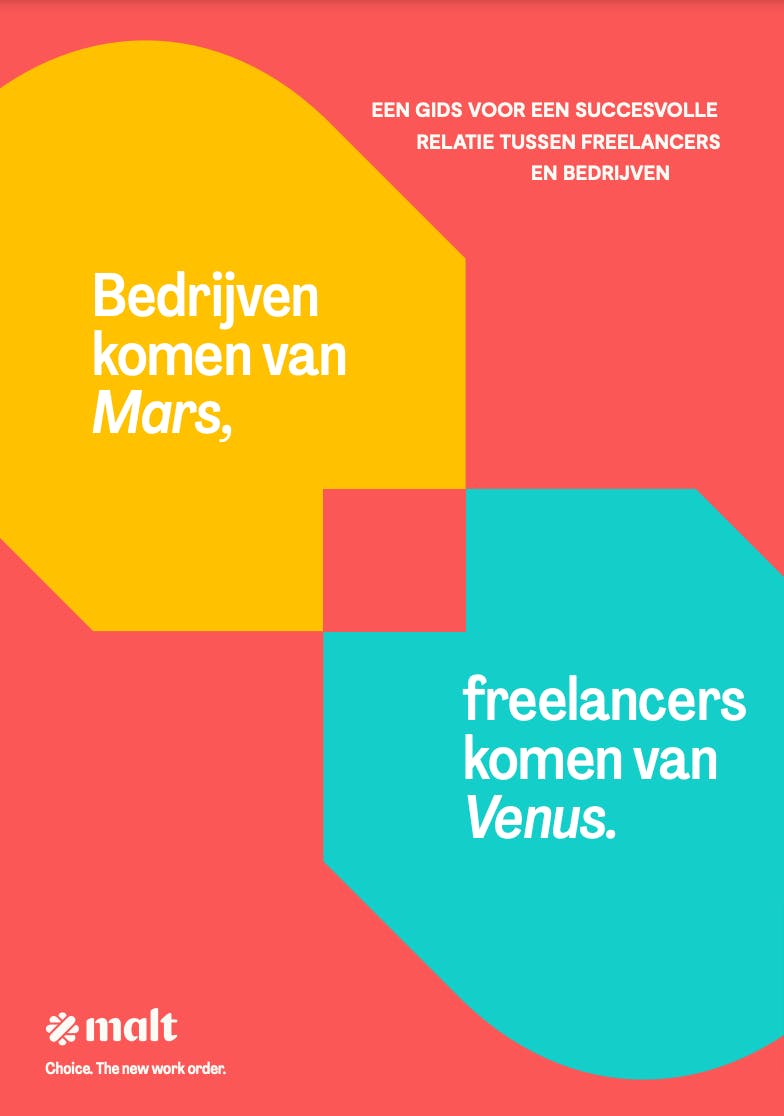 "Bedrijven komen van Mars, freelancers komen van Venus" gids Malt