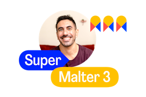 super malter badge level 3