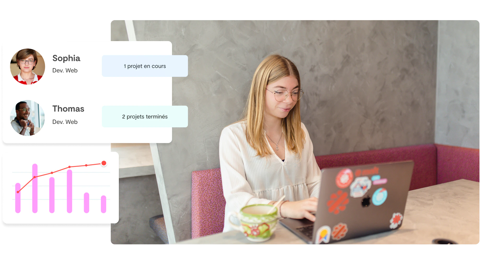 personne consultant son dashboard Malt