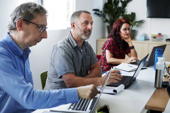people in a meeting room