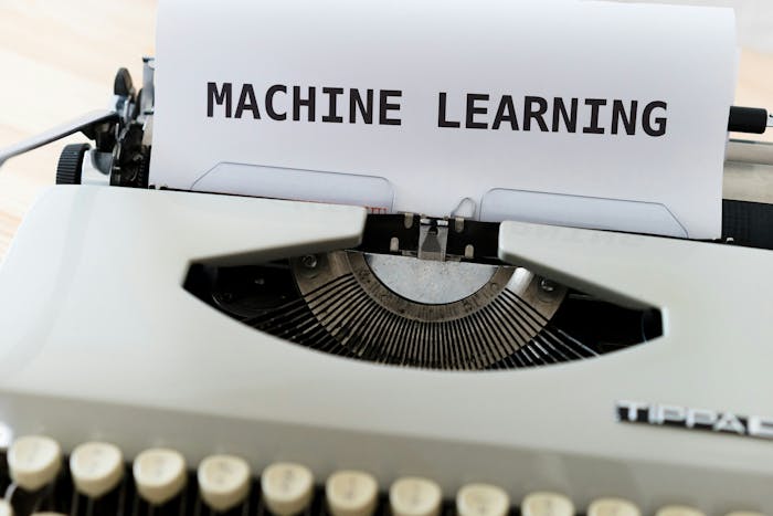 Machine Learning on a Typewriter