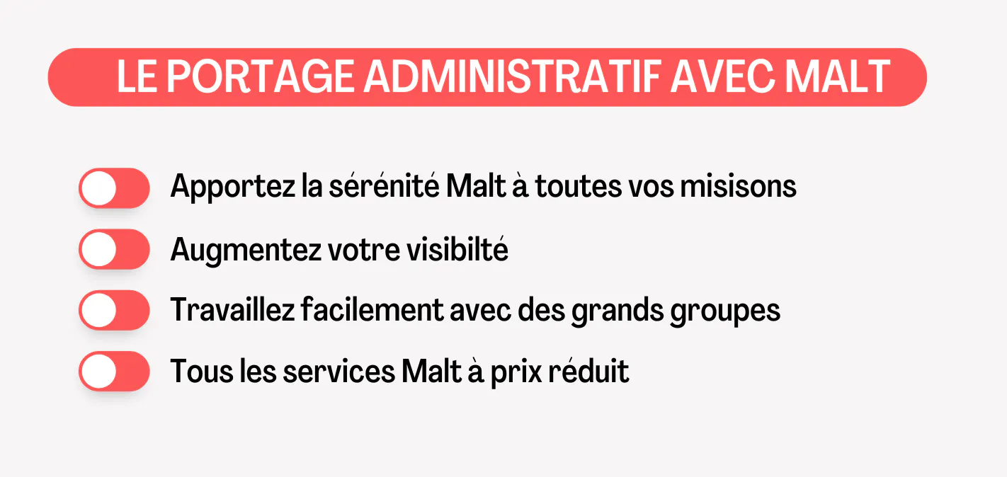 les avantages du portage administratif via Malt