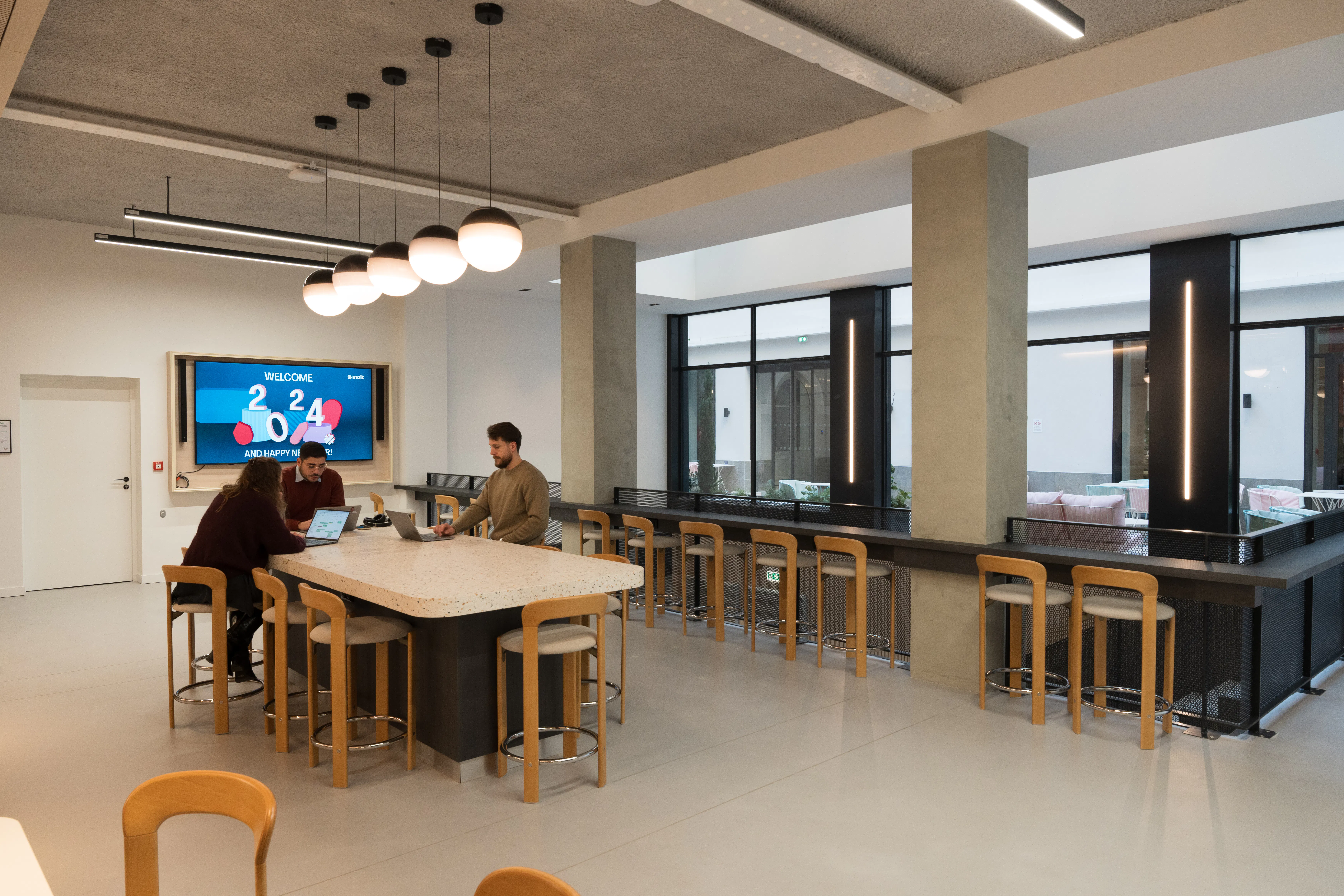 Notre Event Hall, un espace de travail additionnel au Coworking