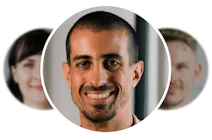 portraits of AI experts on Malt