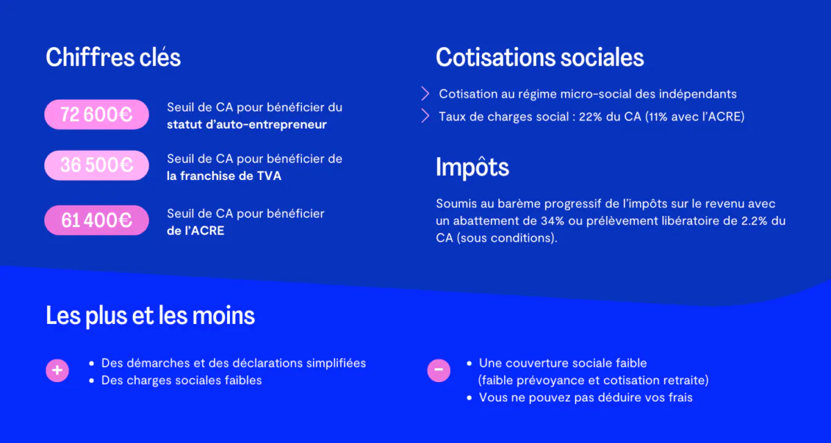 Informations sur les auto-entreprises