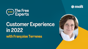 view of article of Françoise Terrenes on customer experience