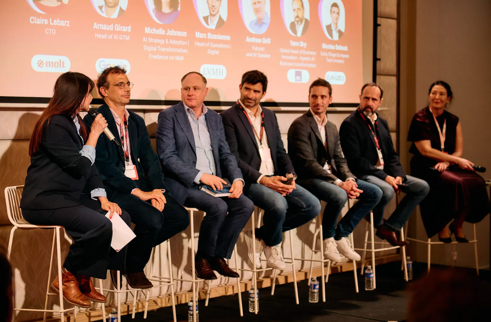 Freelancers Got AI Talent jury members on stage
