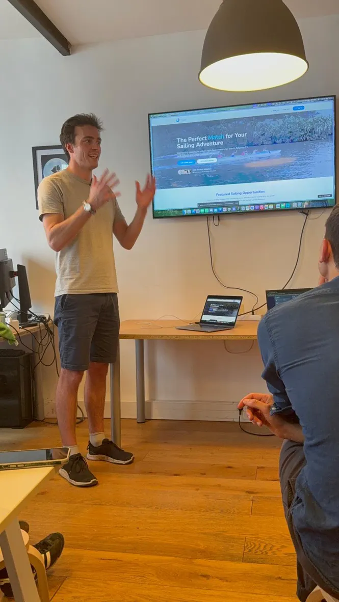 Romain Malengrez forme ses clients