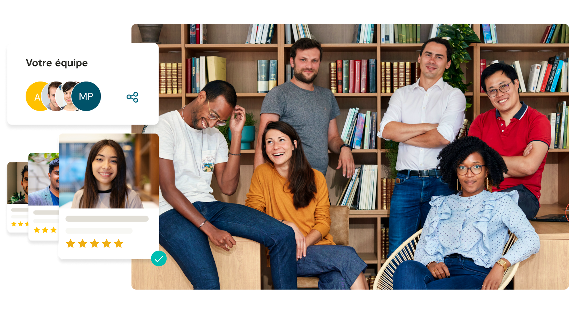 team of freelancers on Malt