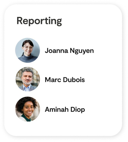 product visual showing reporting in Malt