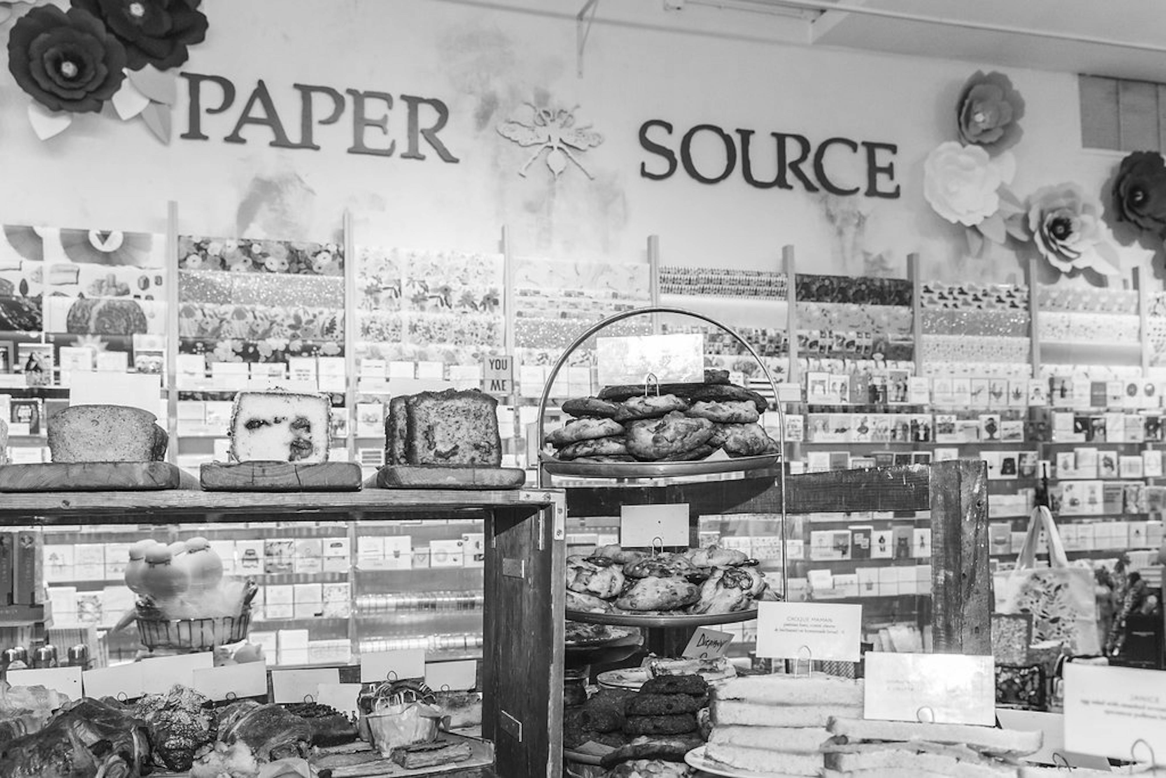 maman pastries with paper source products