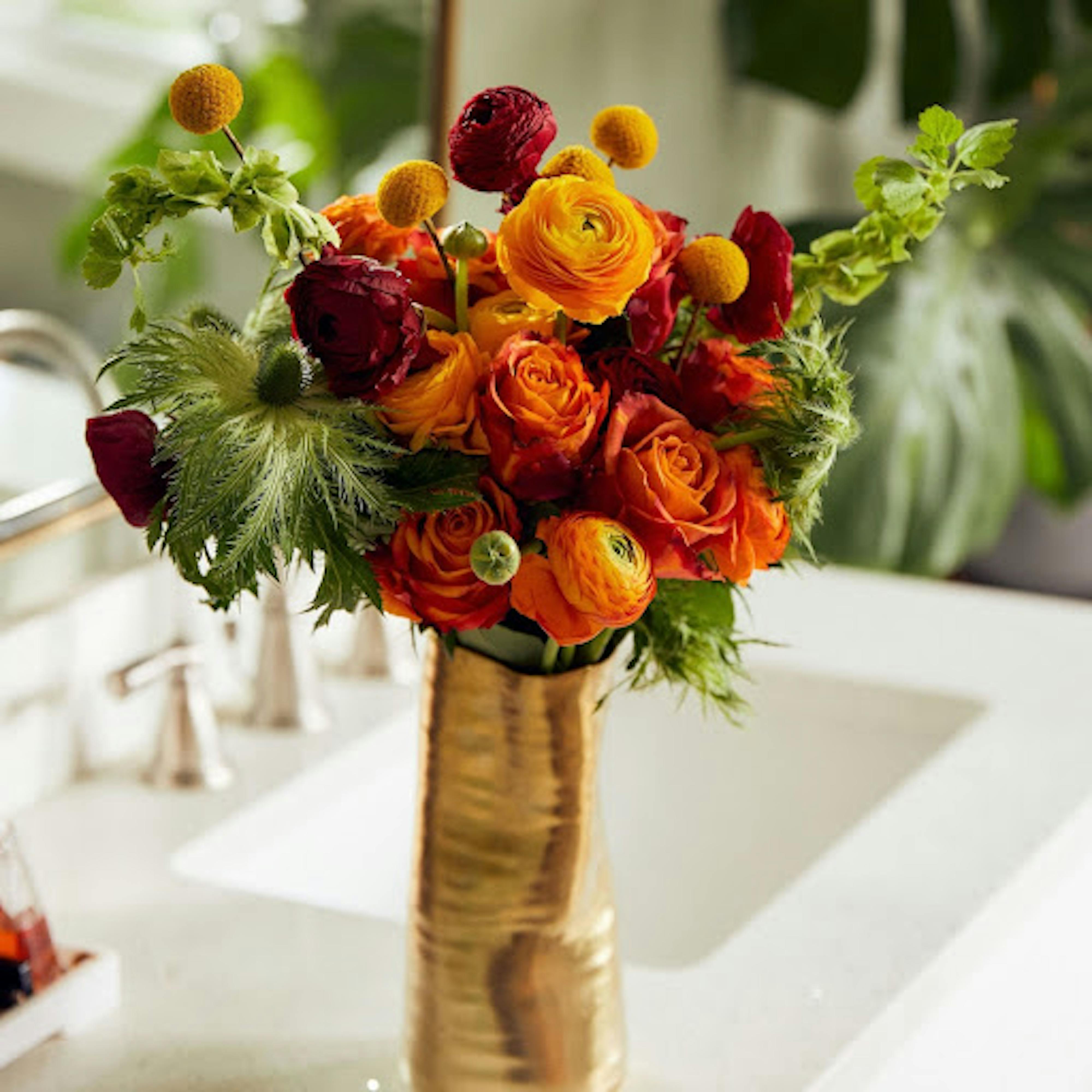 urban stems floral arrangement