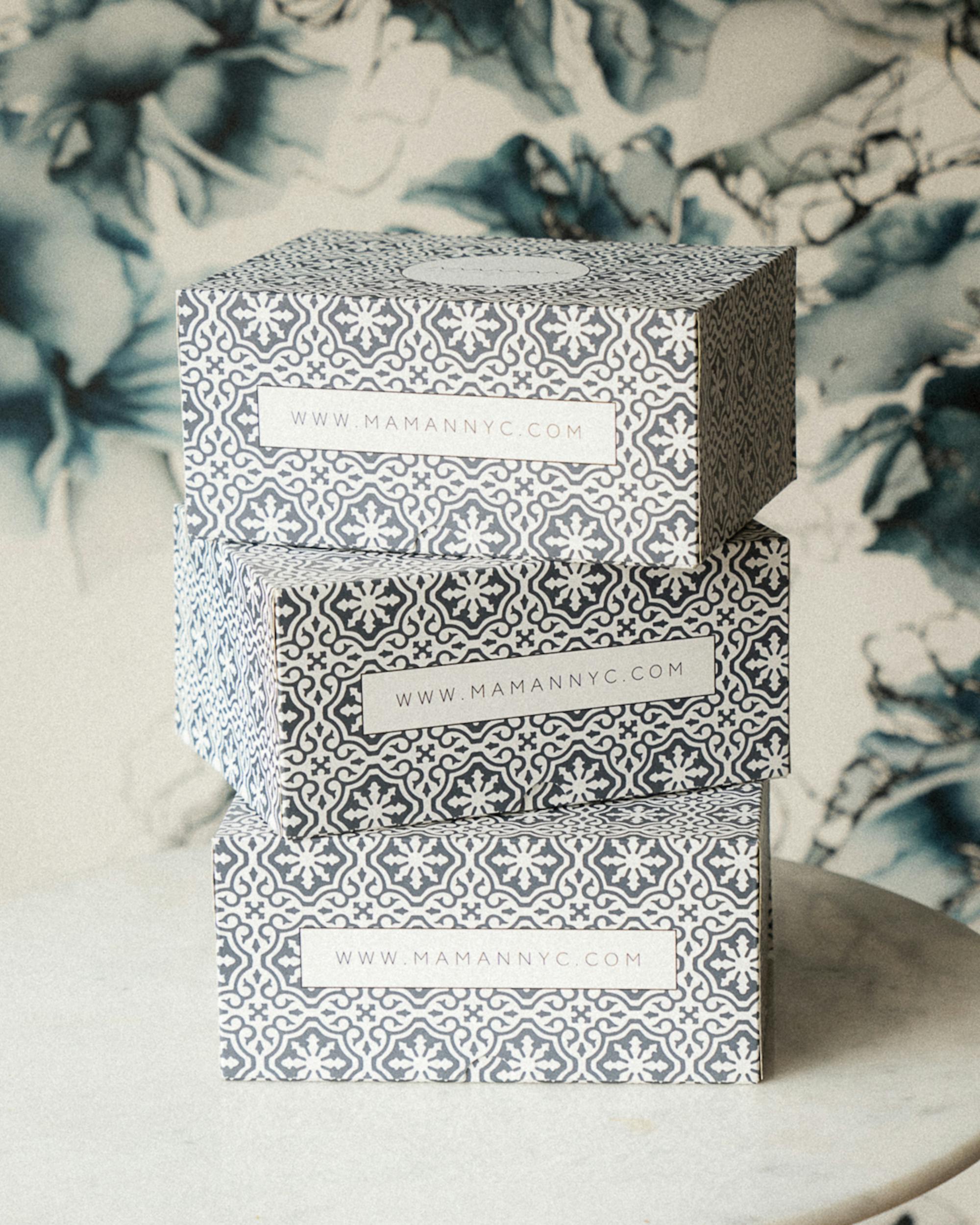 stacked maman boxes