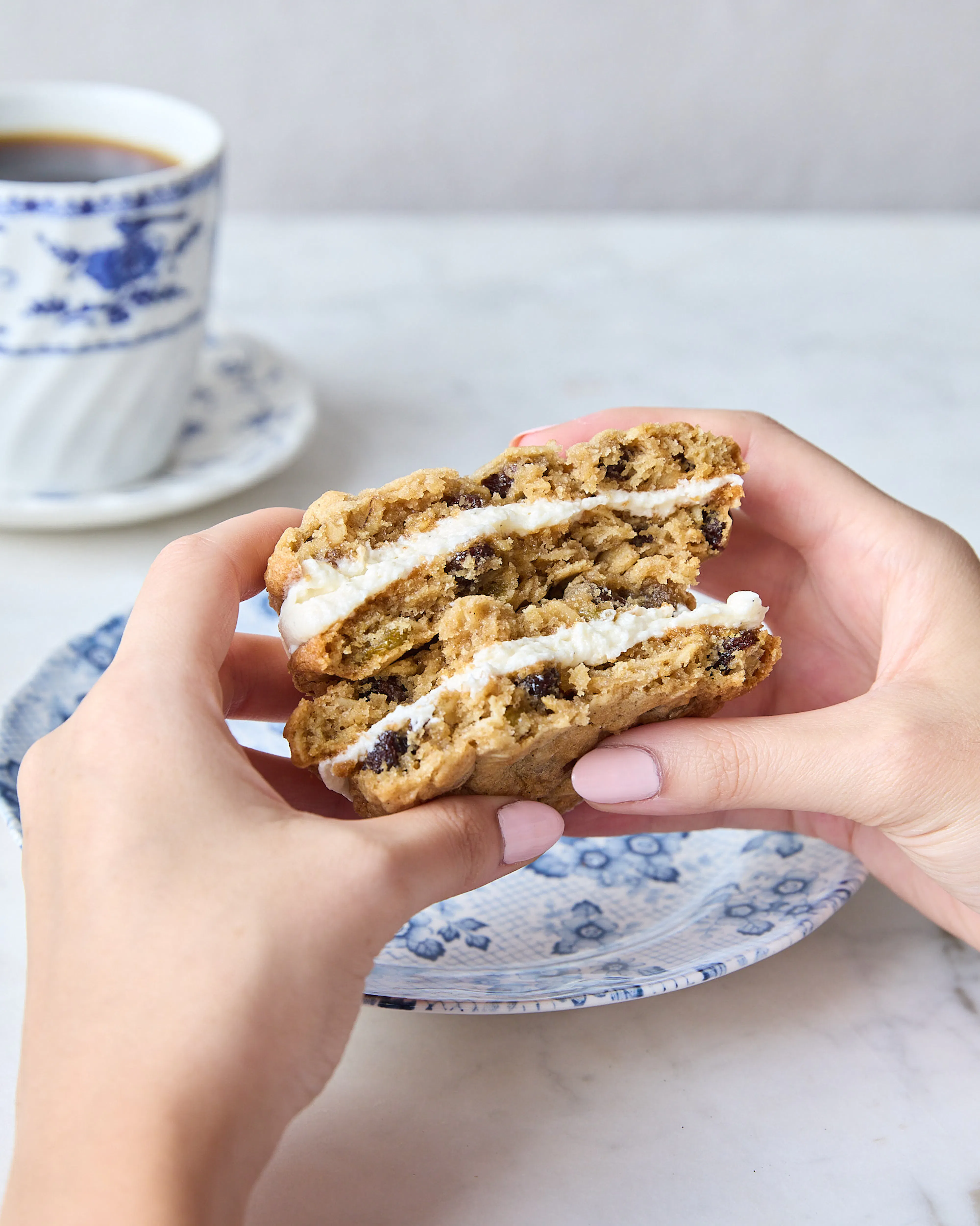 Martha Stewart’s oatmeal raisin sandwich cookie