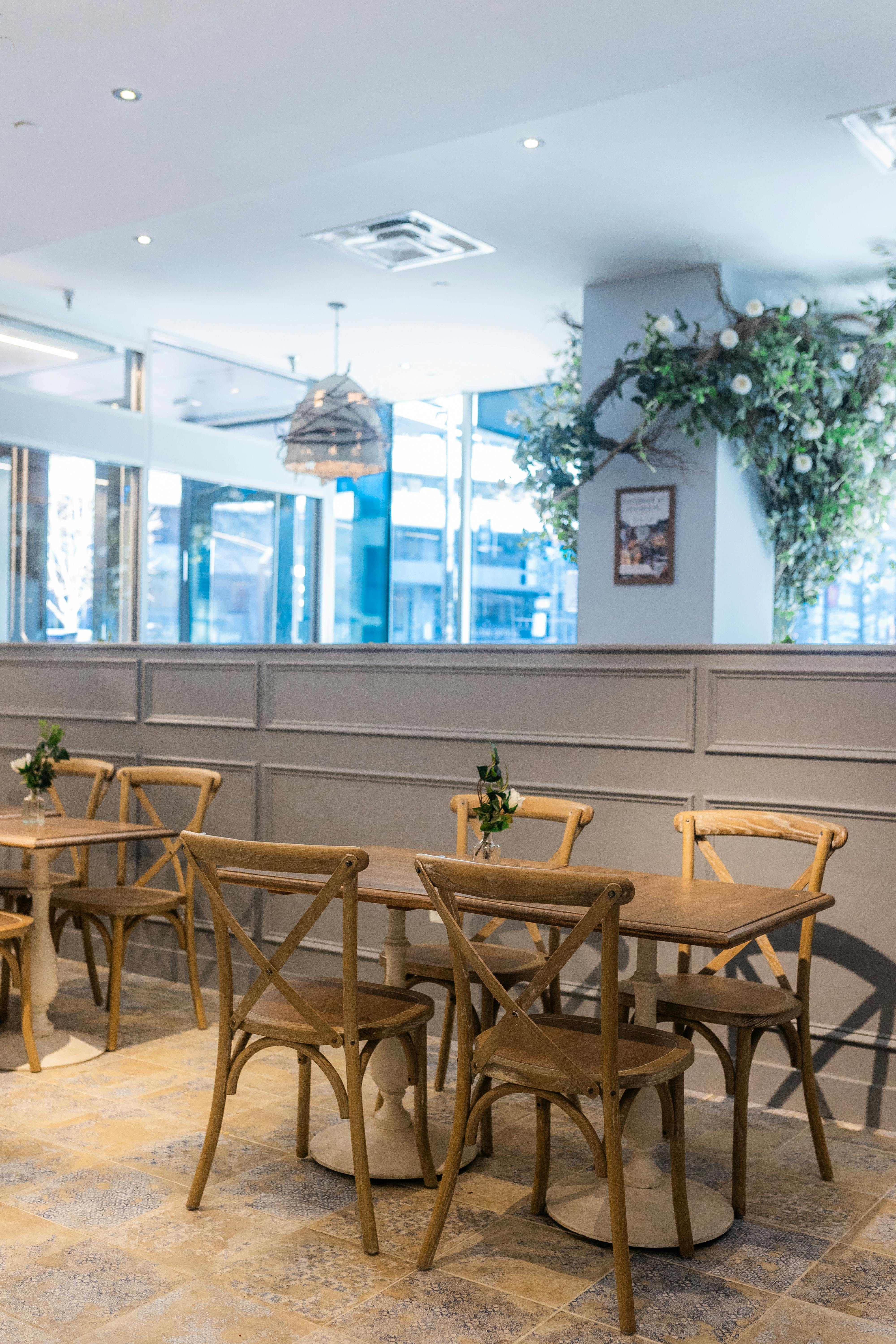 seating area in cafe