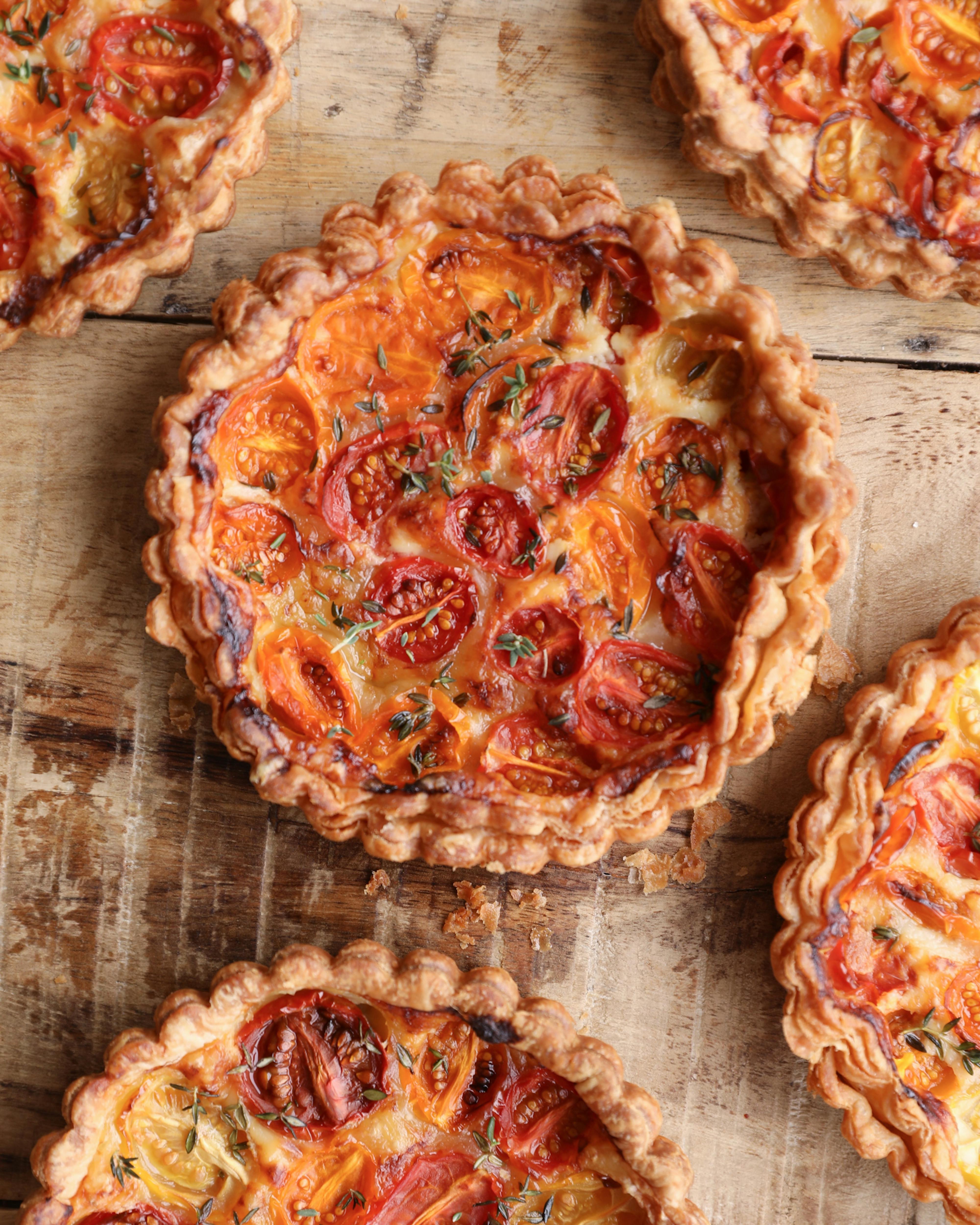 martha's tomato tart