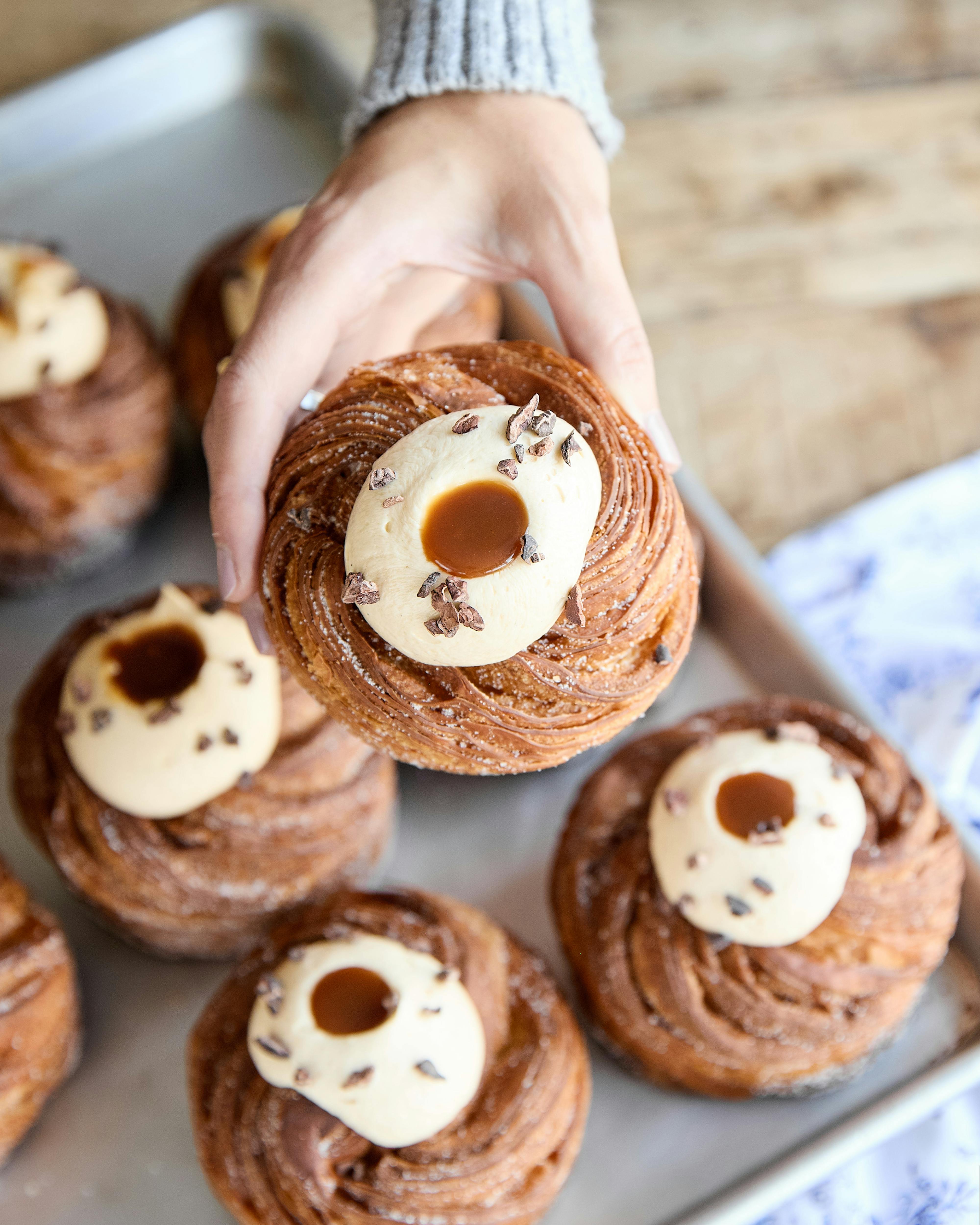 martha stewart’s caramel cream sugar bun