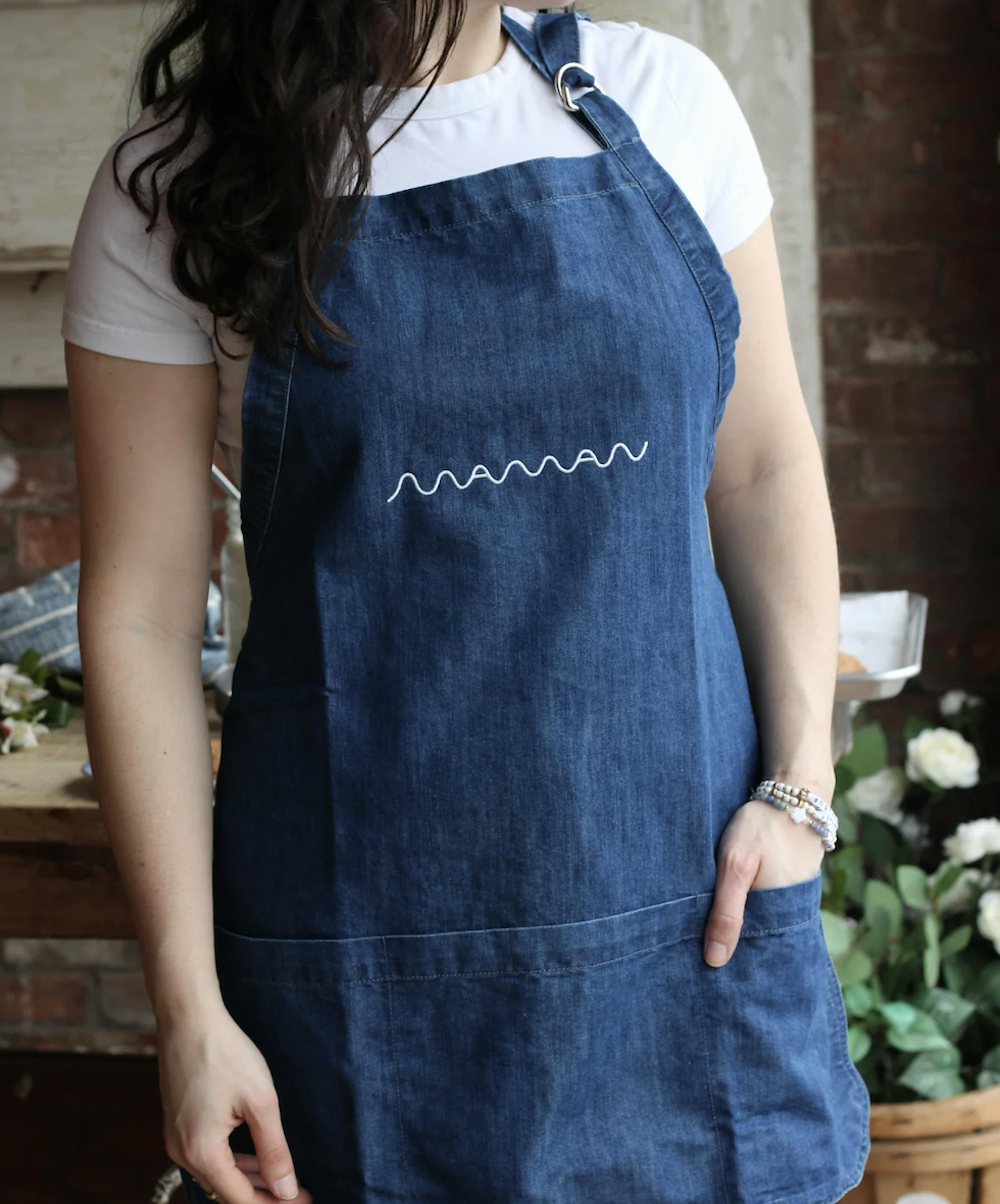 denim apron