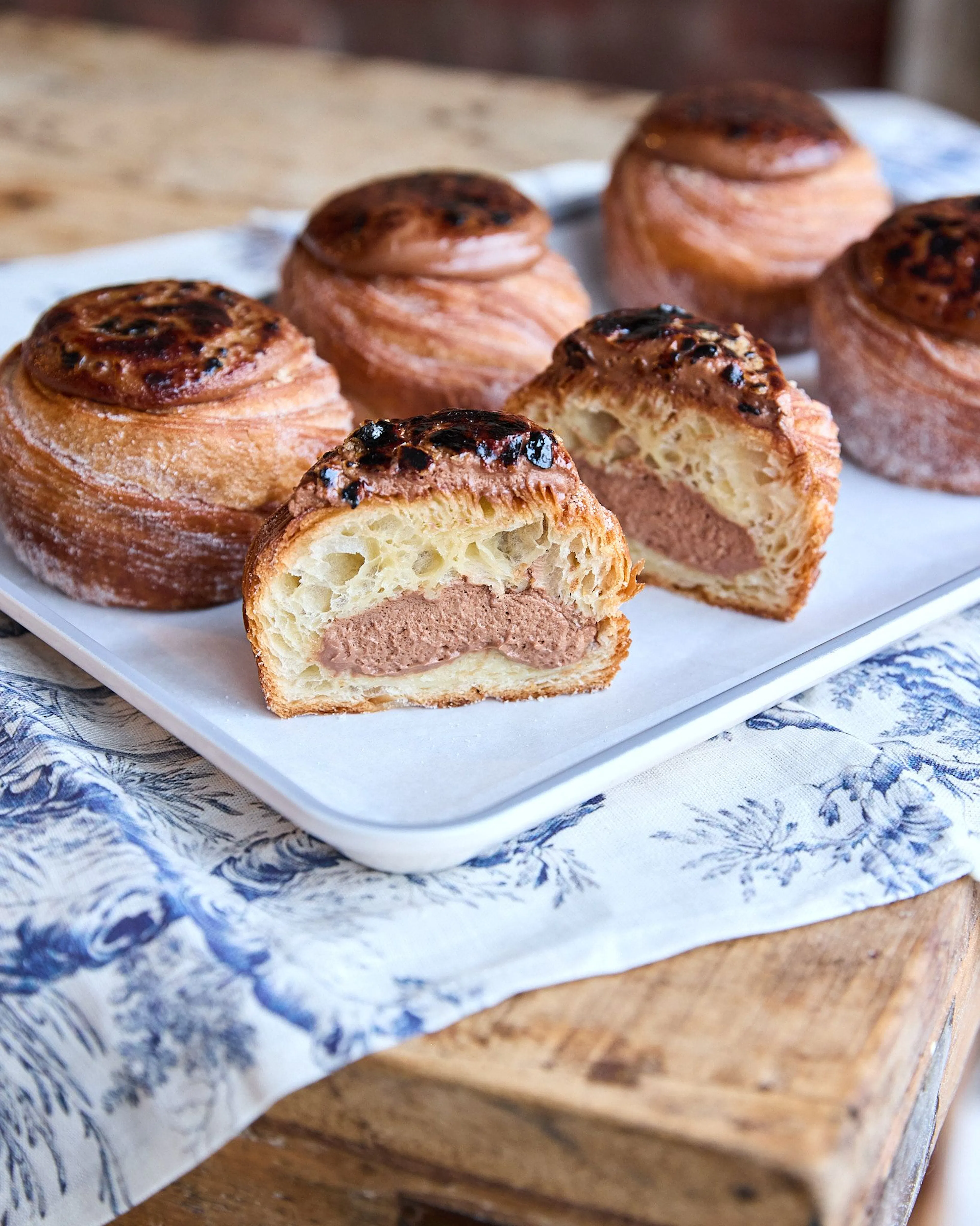 martha stewart milk chocolate creme brûlée sugar bun