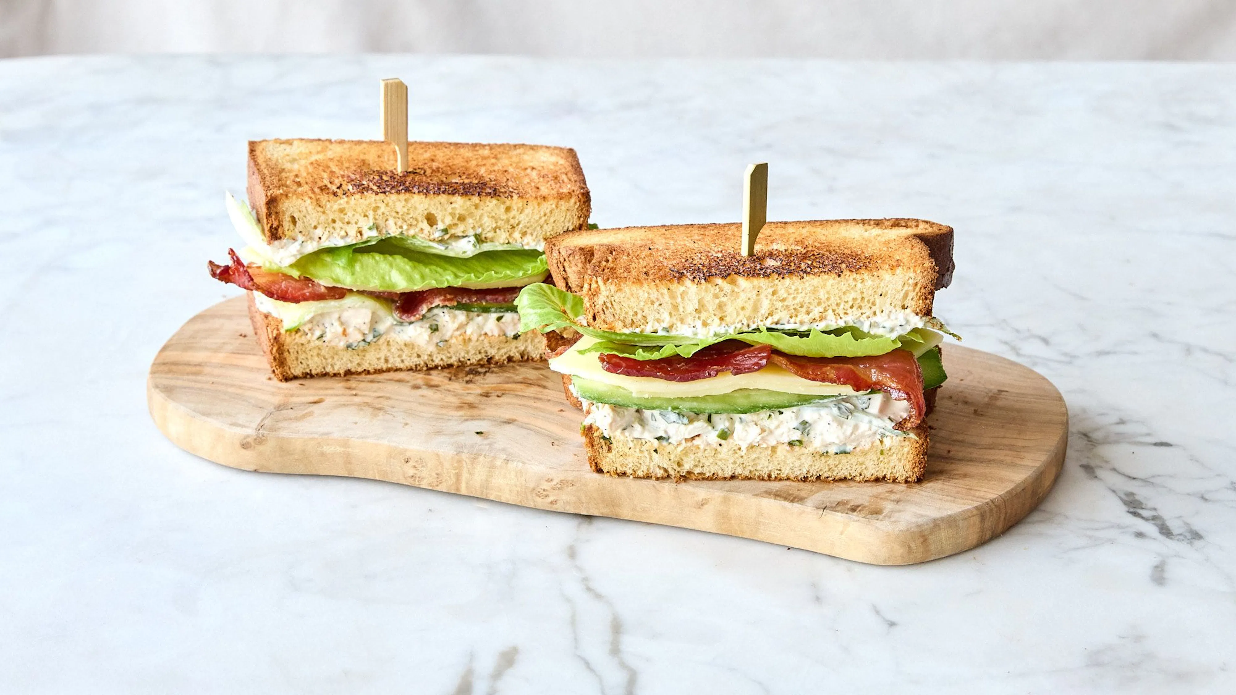 Martha Stewart chicken salad sandwich