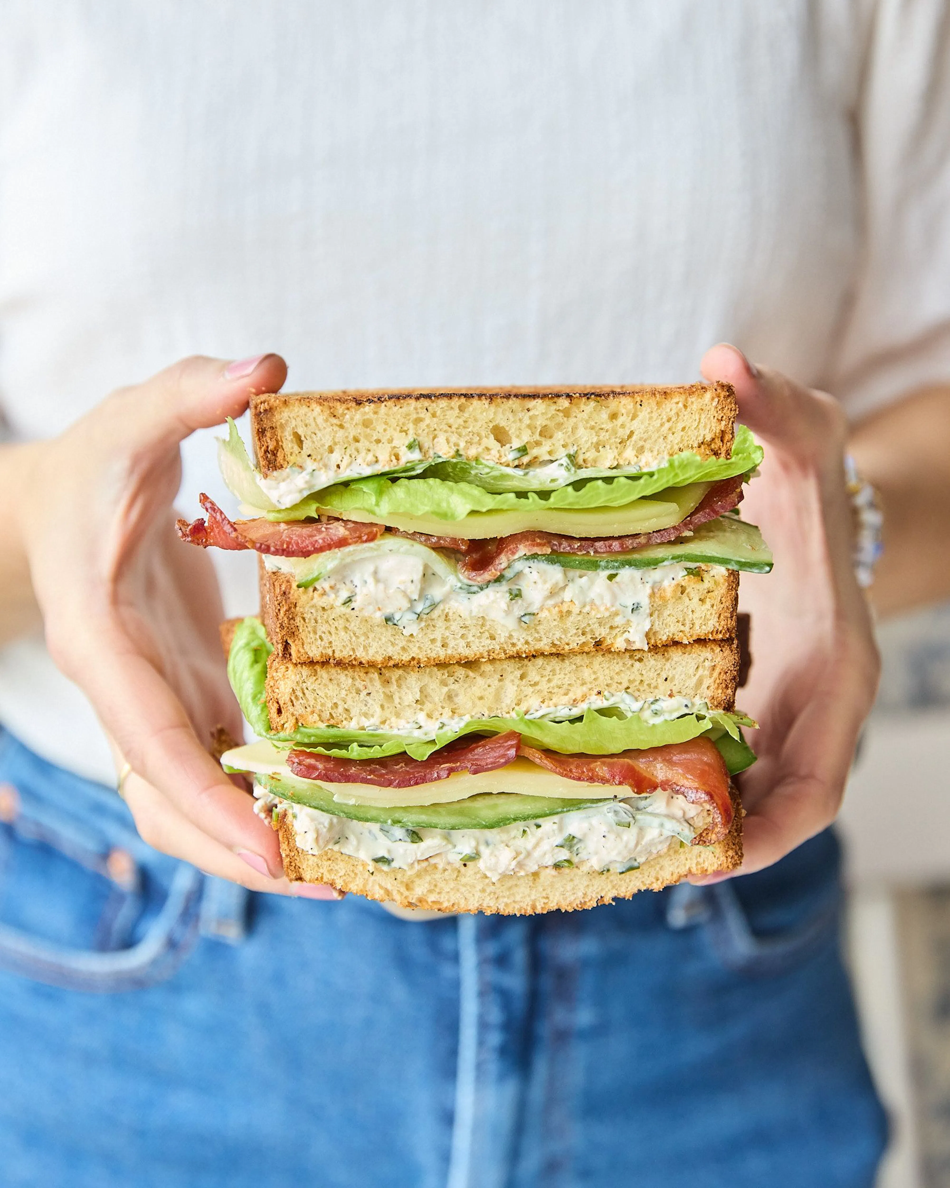 Martha Stewart chicken salad sandwich